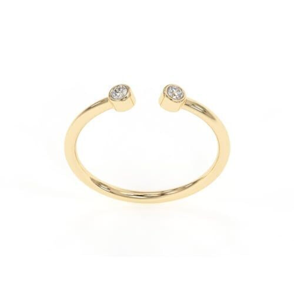9469 Crystal Quartz Rings, 18K Gold Rings Teen Girls That Don't Tarnish